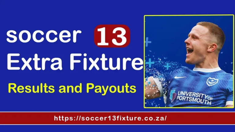 soccer 13 Extra Fixture | Matches, Results, Tips