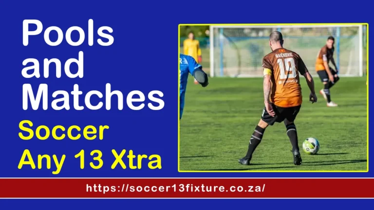 Soccer Any 13 Xtra | Matches and Results