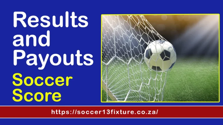 Results and Payouts – Soccer Scores